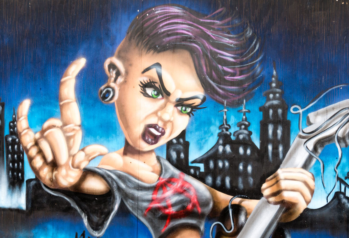 Graffiti wandeling Den Bosch